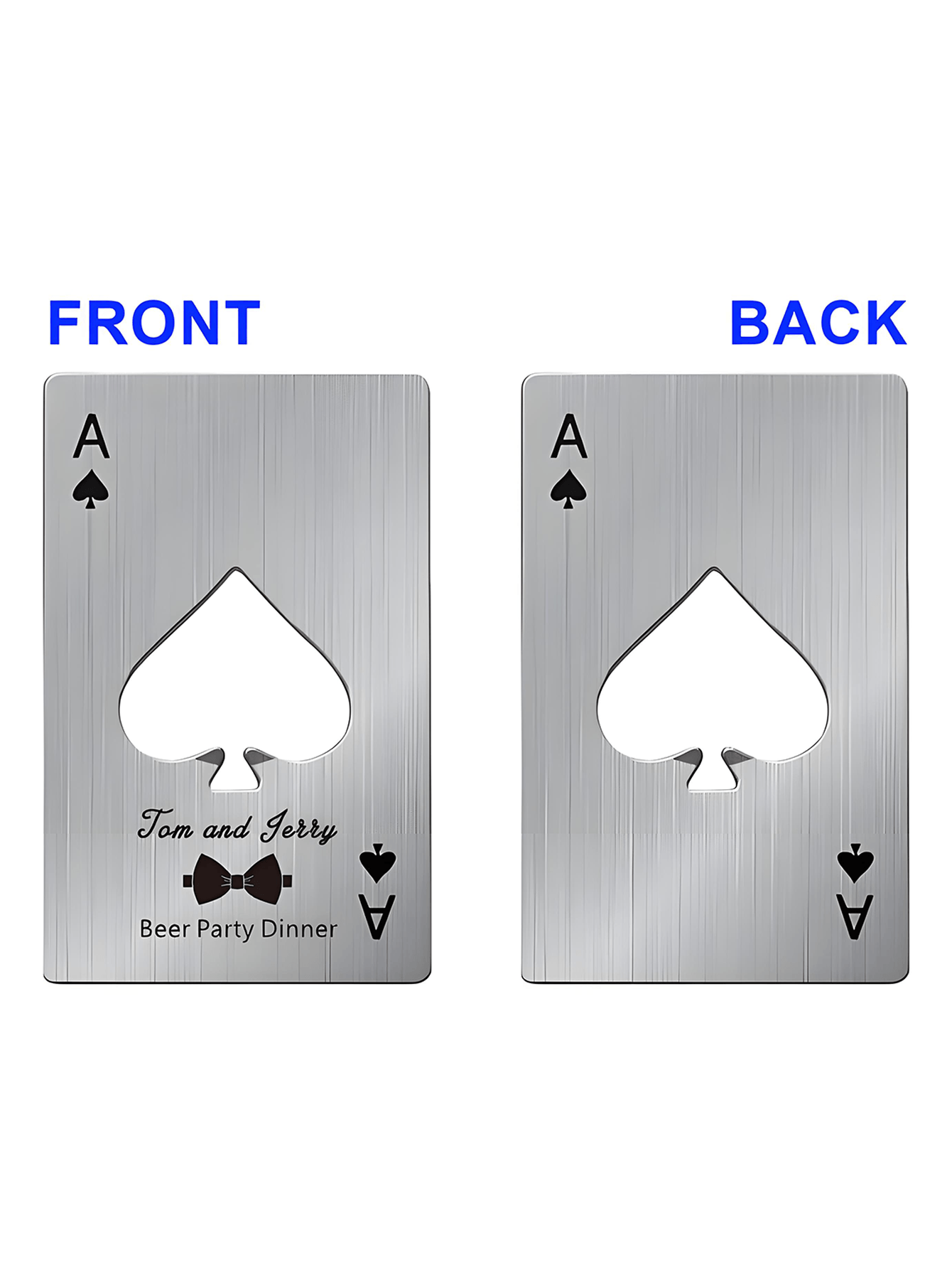 DIY Spades A Beer Bottle Opener